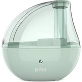 PureBaby Soundwave technology Cool Mist Humidifier & Night Light - Quiet - Operation, Mint Green Humidor for ' Rooms, Cough, Congestion, Cold Symptoms, PS Material, Compact -like Device for Bedrooms