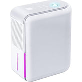 2-in-1 Compact Humidifier & Dehumidifier Combo with Drain Hose, Digital Temperature Display, 4 Modes, 7-Color Night, Auto\u002FManual Timer - Portable Air Dryer-like Device for Home, Bedroom,, Small Spaces (No -)