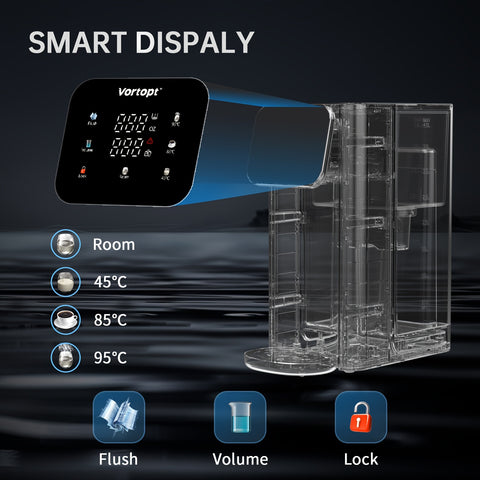 Multifunctional Office Home Desktop Hot Water Purifier Coffee Milk Flower Filter Hot Drink Machine