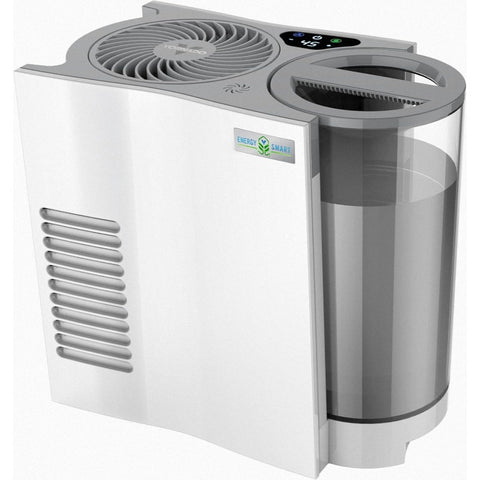 EVDC300 Energy Smart Evaporative Humidifier with Automatic Shutoff 1 Gallon Capacity LED Display White