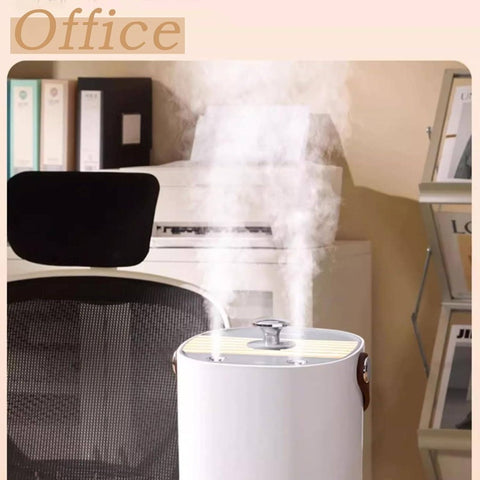 40.58oz Cool Mist Humidifier with Auto Shut-Off & Warm Night Light, Dual Nozzle Portable USB- (USB\u002F) Soundwave technology\u002Fevaporative Desk Humidifier for Bedroom, Office, Travel - Quiet Operation, White, Ideal for & s