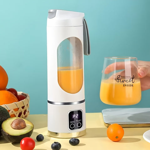 Multifunctional Fruit Juicer, Home Use Small And Portable Electric Juicer, Mini Juicer With Smart Touch Screen, Can Crush Ice Cubes, Orange Juice Machine Anywhere