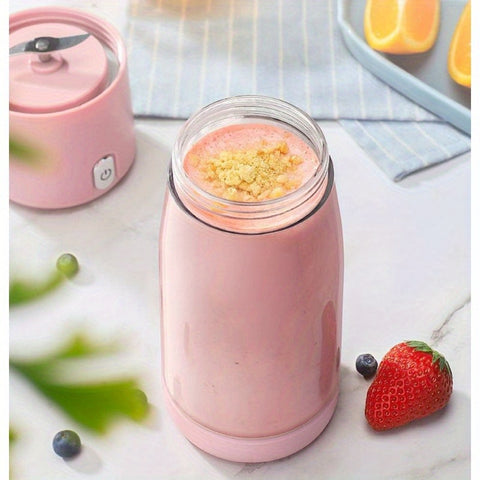 Compact Mini Blender And Juicer with USB Charging, Perfect for Making Fruit Smoothies on The Go