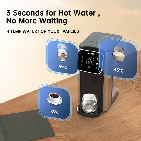 Multifunctional Office Home Desktop Hot Water Purifier Coffee Milk Flower Filter Hot Drink Machine