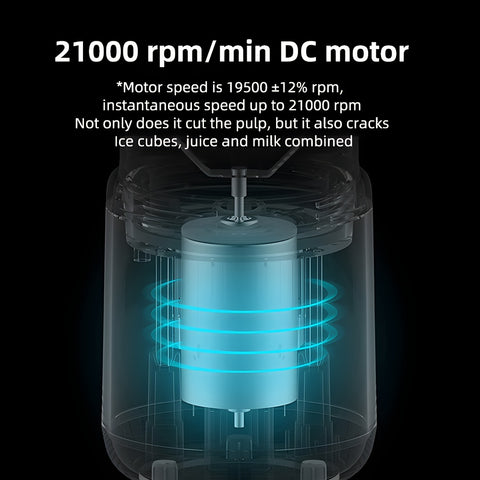 1pc 2-in-1 Portable Blender & Juicer with USB Charging, 1500mAh Battery, Digital Display & 6-Bladed Head - Includes Water Bottle for Smoothies & Fresh Juice On-the-Go (Pink\u002FBlue), Onthego Nutrition | Sixbladed Juicer | Stainless Steel Blender, Blende