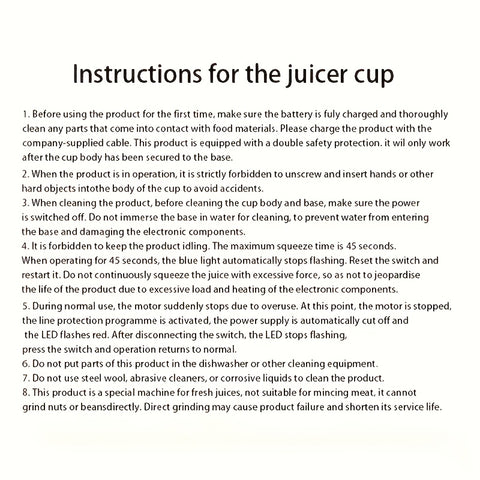 2pcs Portable Multi-functional Blender Double Cup, Home Juicer, DIY Fruit Juice For Summer, Vegetable Juice, Water Juice, Sh Ice, Milkshake, USB Charging Juice Cup, Multi-functional Juicer For Home Kitchen