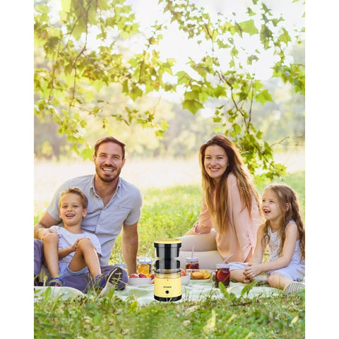 USB- Citrus Juicer Machine - Portable Rechargeable Lemon, Orange, Grapefruit Juicer with Cleaning Brush, USB- for Fresh Lemonade, Smooth Operation, Compact Design & Heavy-Duty PC (No Needed