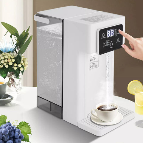 Quench Anytime: Desktop Instant Hot Water Dispenser for Fresh, Personalized Hydration