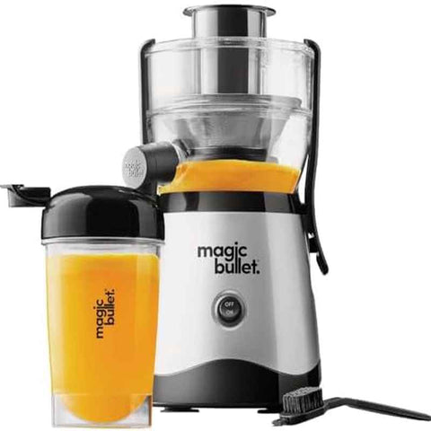 Mini Juicer with Cup, Black and Silvery, Healthy Juicing, Portable Juicer, Sleek Juicer, Plastic Juicer, Efficient Juicing, Handheld Juicer, Cup Included, Health Enthusiasts, Fitness Lovers