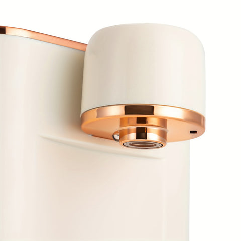 White Instant Hot Water Dispenser, 3L Electric Tea Kettle, Large Water Boiler Maker, 3s Quick Heating And 5 Variable Presets Temperatures, With Child Locks & Night Lights (with Filter Element)