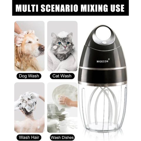 Citrus Juicer Bundle with Beaters - Compact Citrus Juicer with Beaters, Non-Rechargeable Battery, Easy-to-Use Citrus Juicer for Home, Citrus Juicer with Beaters, Home Kitchen Appliance, Durable Kitchenware