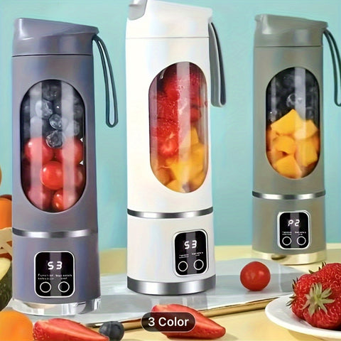 Multifunctional Fruit Juicer, Home Use Small And Portable Electric Juicer, Mini Juicer With Smart Touch Screen, Can Crush Ice Cubes, Orange Juice Machine Anywhere