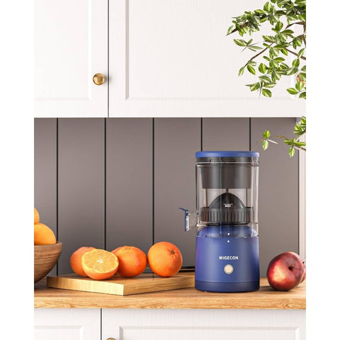 Citrus Juicer Bundle with Beaters - Compact Citrus Juicer with Beaters, Non-Rechargeable Battery, Easy-to-Use Citrus Juicer for Home, Citrus Juicer with Beaters, Home Kitchen Appliance, Durable Kitchenware