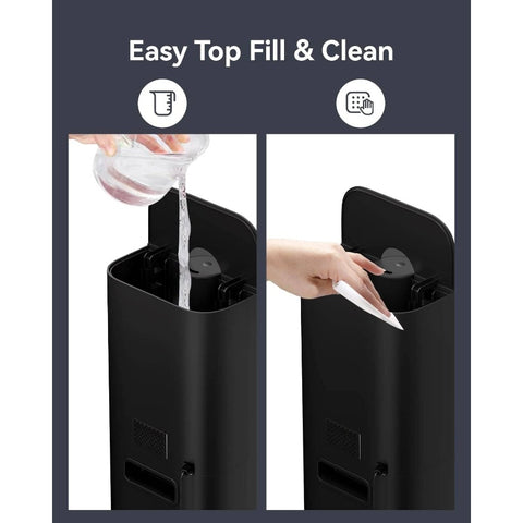 8L\u002F2.11Gal Large Room Soundwave technology Cool Mist Humidifier with Humidistat, Auto Mode & Timer, Quiet Operation, 360° Nozzle, 3 Speed Settings, Control for Bedroom,, Home, Plants - Low-Noise Humidifiers for Adults