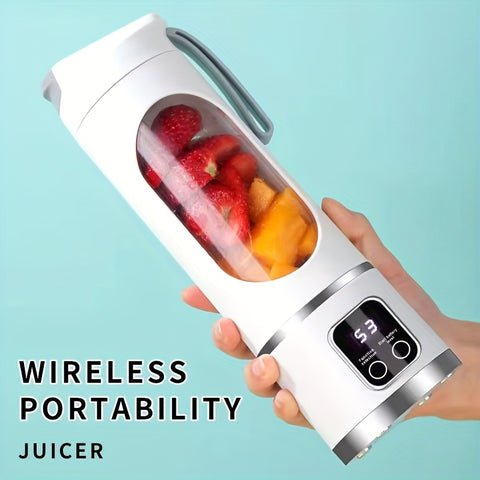 Multifunctional Fruit Juicer, Home Use Small And Portable Electric Juicer, Mini Juicer With Smart Touch Screen, Can Crush Ice Cubes, Orange Juice Machine Anywhere